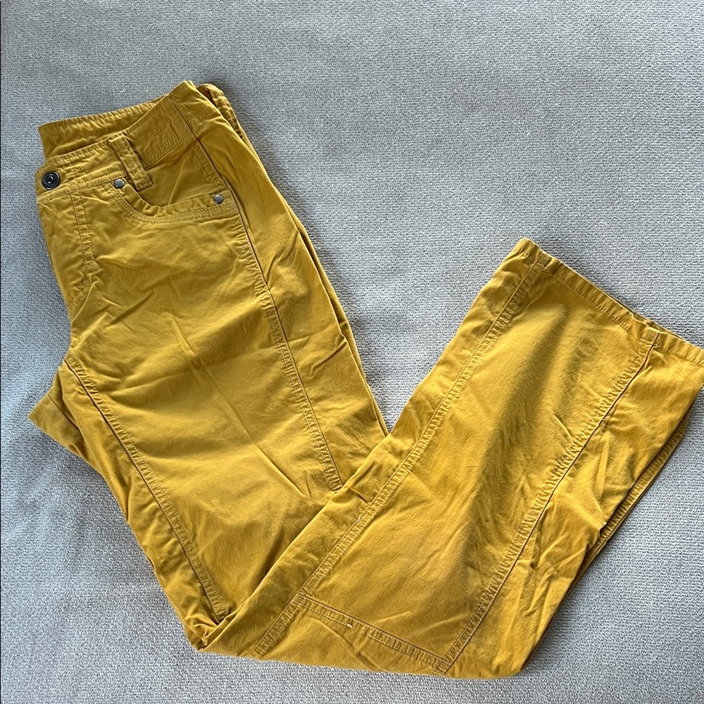 Women’s kuhl yellow hiking pants